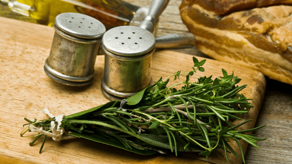 Bases da cozinha: Mirepoix e outros agentes aromáticos 2 Bouquet garni