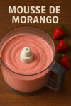 mousse de morango