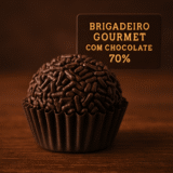 Receita: Brigadeiro Gourmet com Chocolate 70%
